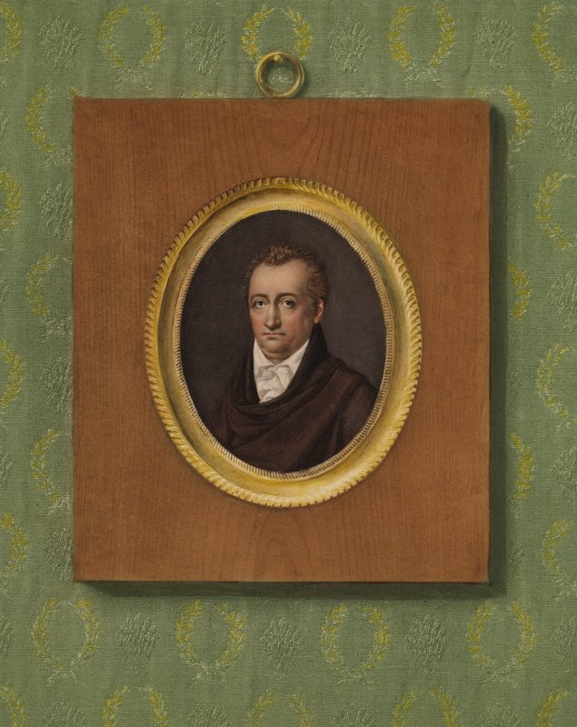 Retrato de Johann Wolfgang Goethe de Karl Josef Raabe