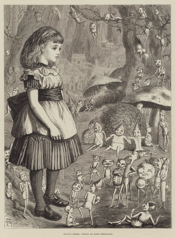 El sueño de Dolly de Kate Greenaway