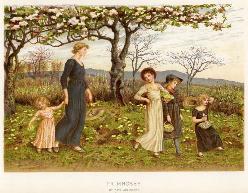 Primaveras de Kate Greenaway