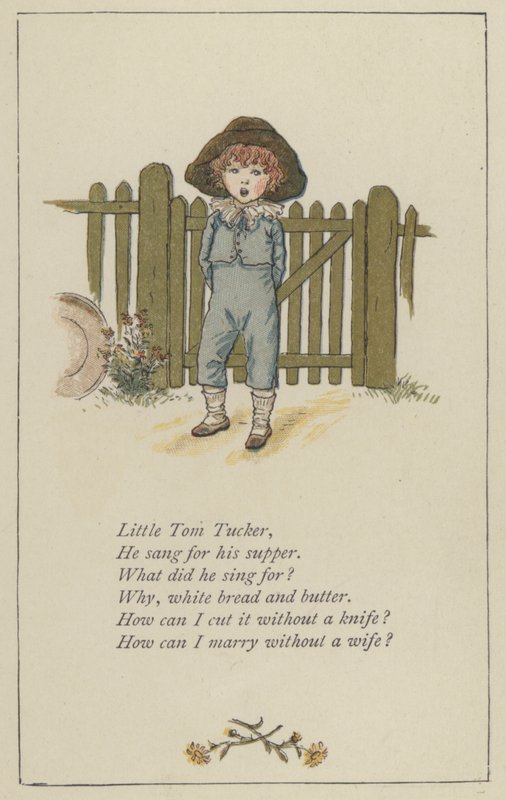 Pequeño Tom Tucker de Kate (after) Greenaway