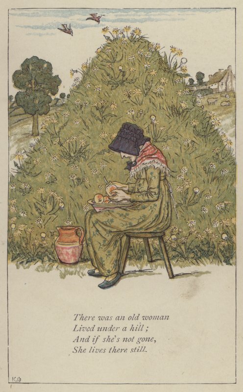 Había una anciana de Kate Greenaway
