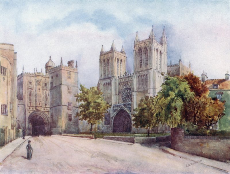 Catedral de Bristol, fachada oeste de Laura Annie Happerfield