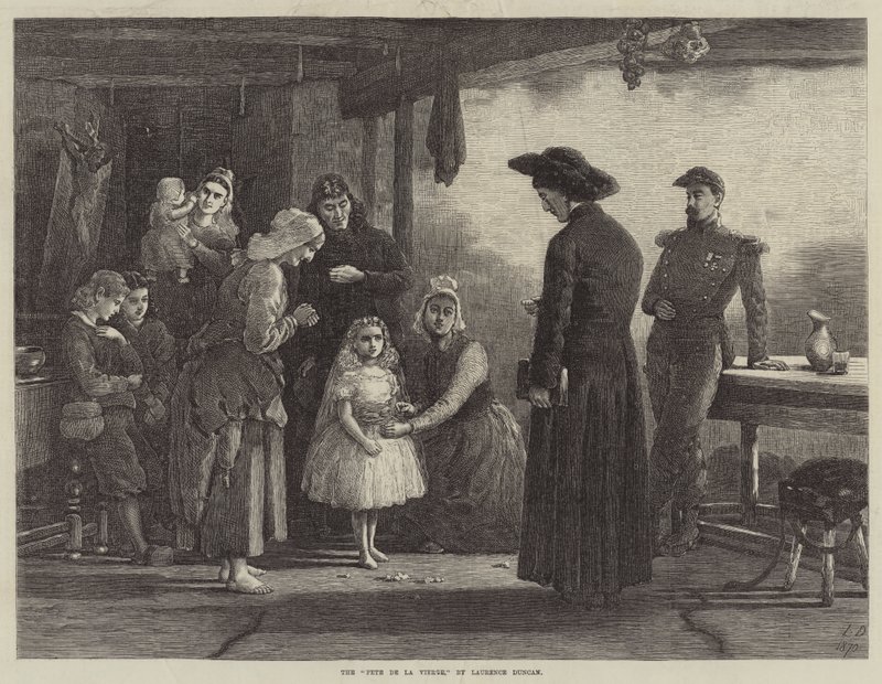 La fiesta de la Virgen de Lawrence Duncan