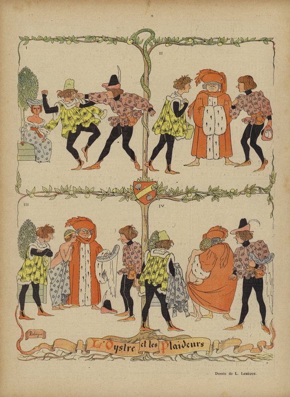 Ilustración para Le Rire de Leon Lebegue