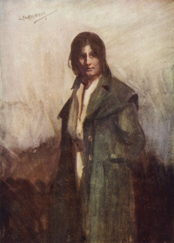 Sydney Carto en el cadalso de Leonard Raven Hill