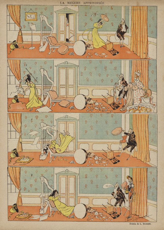 Ilustración para Le Rire de Leonce Burret