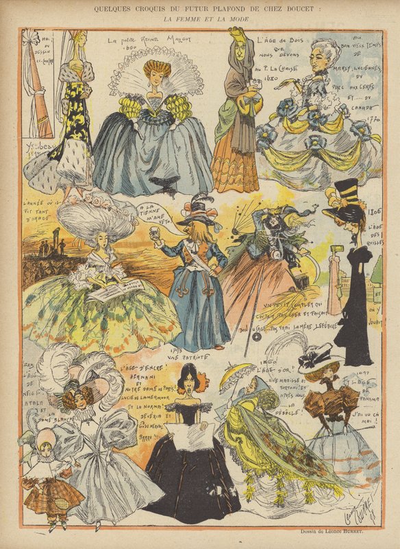 Ilustración para Le Rire de Leonce Burret