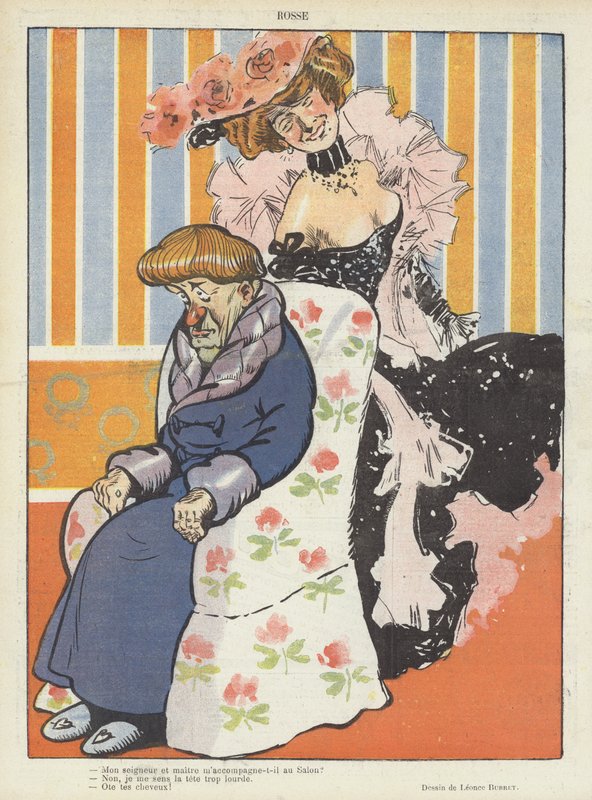 Ilustración para Le Rire de Leonce Burret
