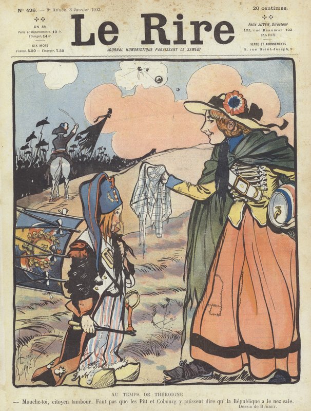 Ilustración para Le Rire de Leonce Burret