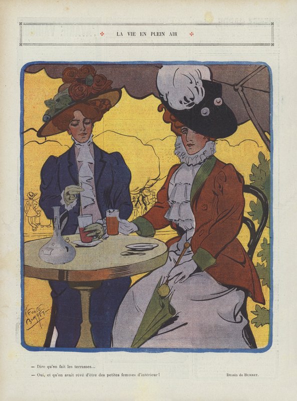 Ilustración para Le Rire de Leonce Burret