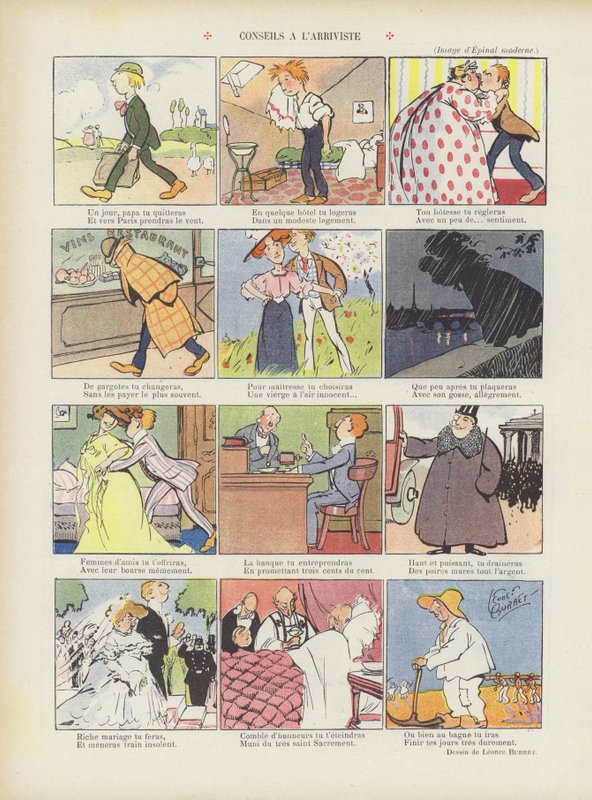 Ilustración para Le Rire de Leonce Burret