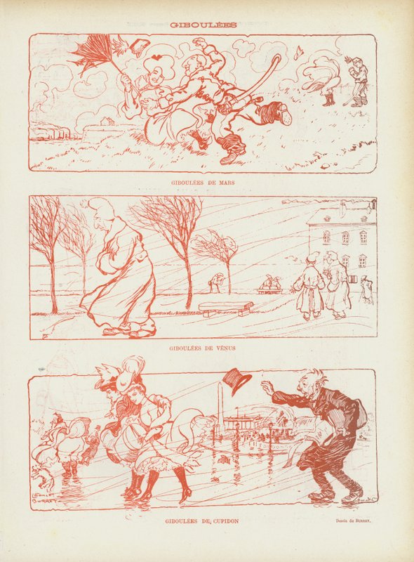 Ilustración para Le Rire de Leonce Burret