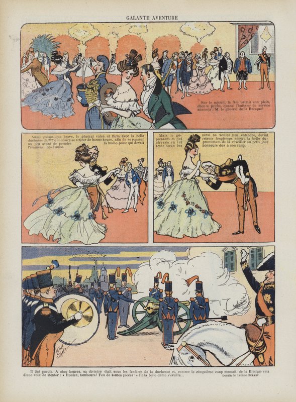 Ilustración para Le Rire de Leonce Burret