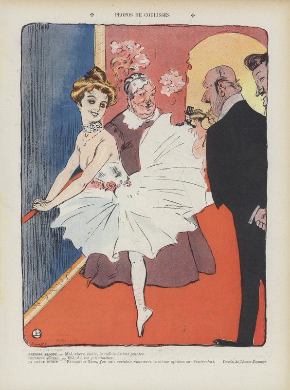 Ilustración para Le Rire de Leonce Burret