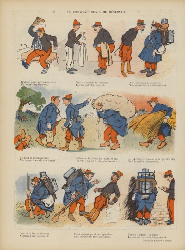 Ilustración para Le Rire de Leonce Burret