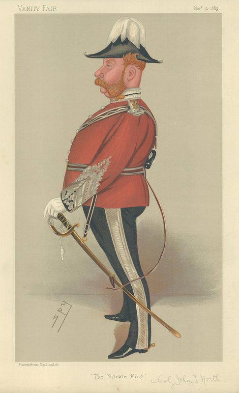 Capitán John Thomas North de Leslie Matthew Ward