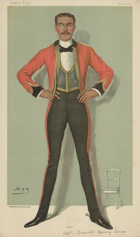 Capitán Oswald Henry Ames de Leslie Matthew Ward