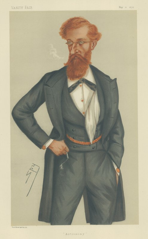 Lord James Lindsay (litografía a color) de Leslie Matthew Ward