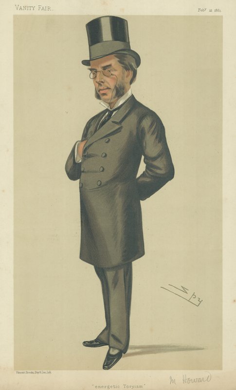 Sr. Morgan Howard (litografía a color) de Leslie Matthew Ward