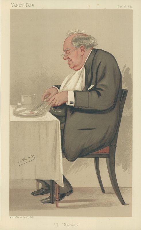 Sr. P T Barnum de Leslie Matthew Ward