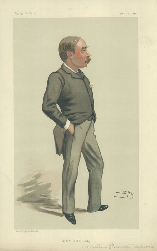 Sr. W H Mallock de Leslie Matthew Ward