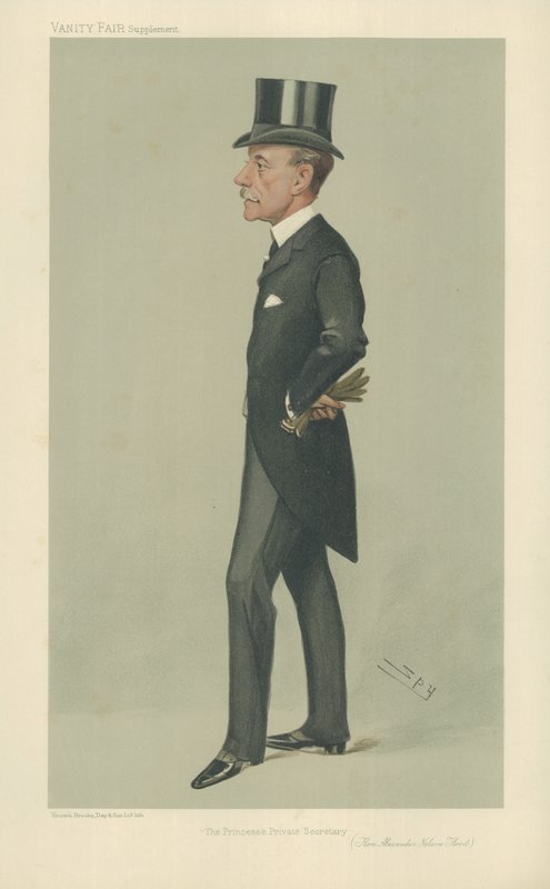 El Hon A Nelson Hood de Leslie Matthew Ward
