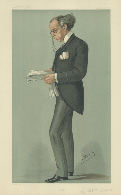 El Honorable Sir Wilfred Laurier de Leslie Matthew Ward