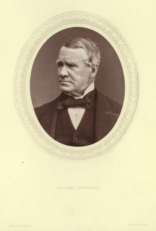Retrato de Sir John Hawkshaw de Lock and Whitfield