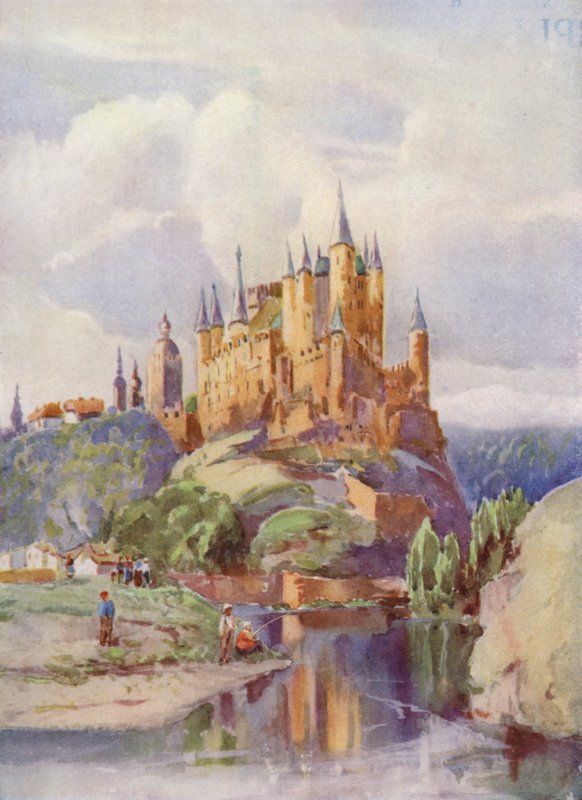 El Alcázar, Segovia de Louis Burleigh Bruhl