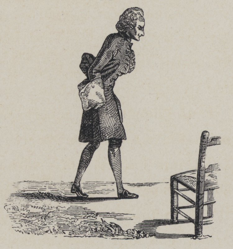 Jean-Philippe Rameau, compositor francés de Louis Carrogis (after) Carmontelle