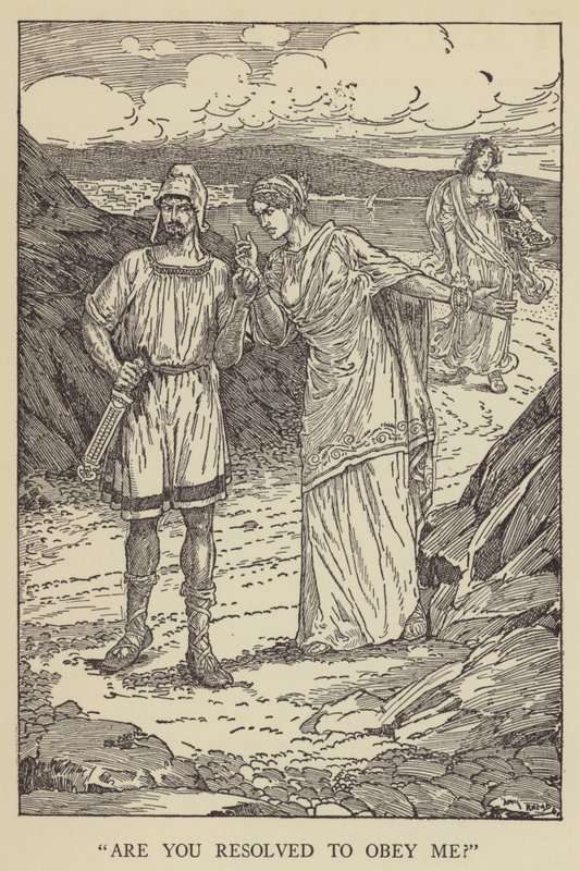 ¿Estás decidido a obedecerme? de Louis John Rhead