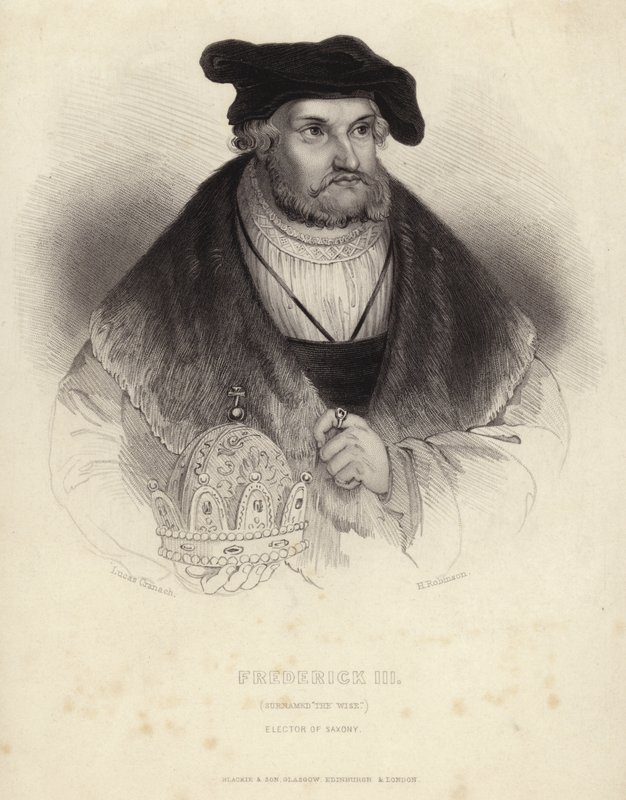 Federico III de Sajonia de Lucas Cranach the Elder