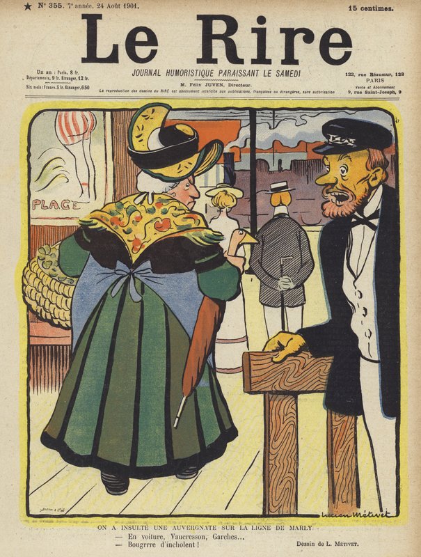 Ilustración para Le Rire de Lucien Metivet