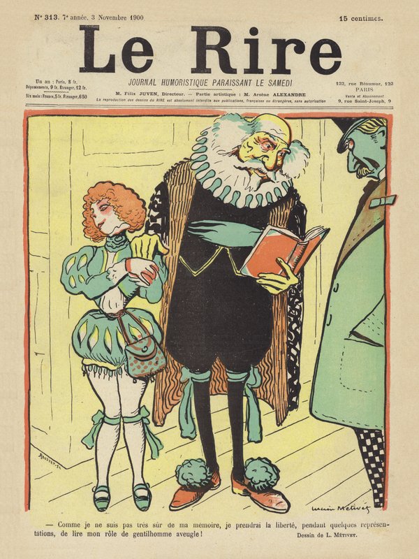 Ilustración para Le Rire de Lucien Metivet