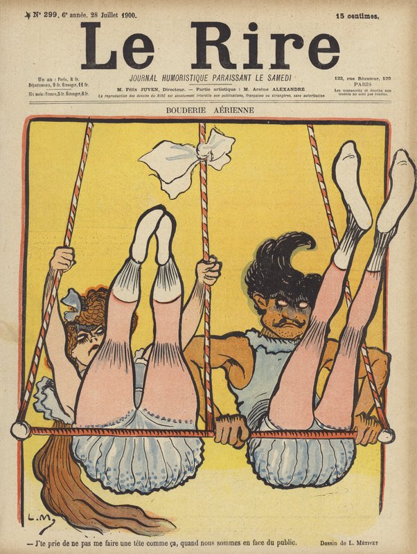 Ilustración para Le Rire de Lucien Metivet