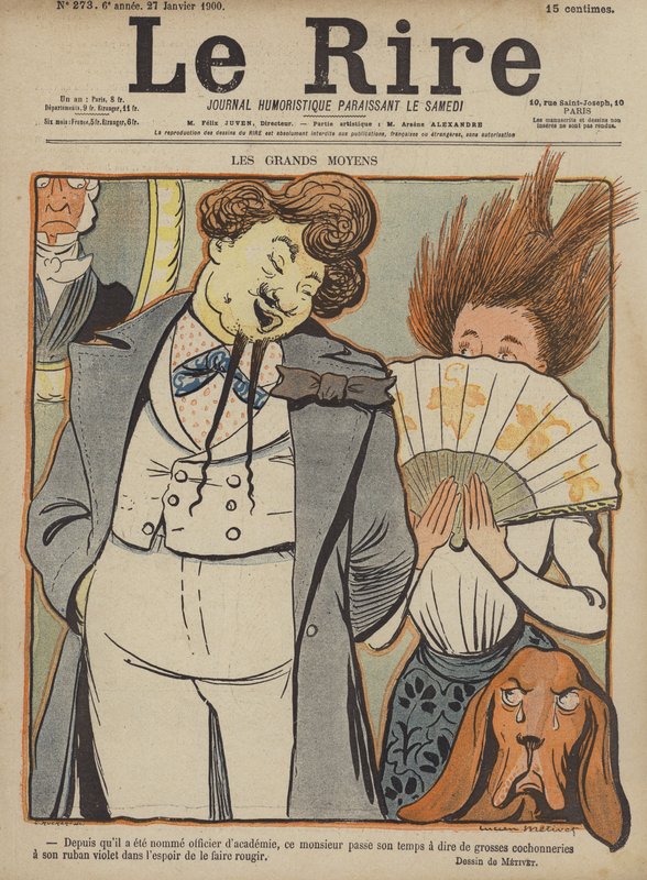 Ilustración para Le Rire de Lucien Metivet