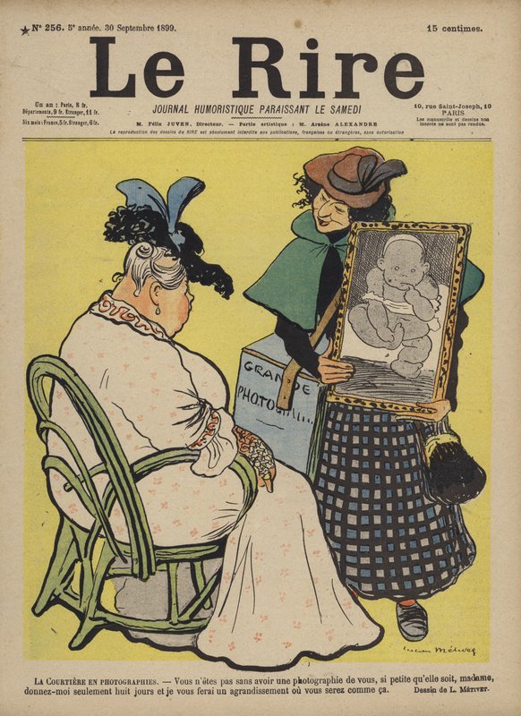 Ilustración para Le Rire de Lucien Metivet