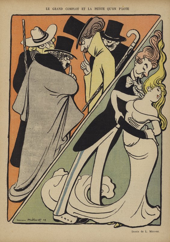 Ilustración para Le Rire de Lucien Metivet
