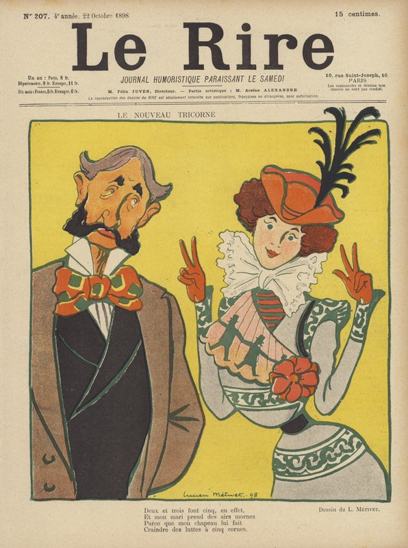 Ilustración para Le Rire de Lucien Metivet