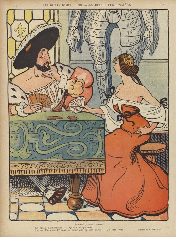 Ilustración para Le Rire de Lucien Metivet