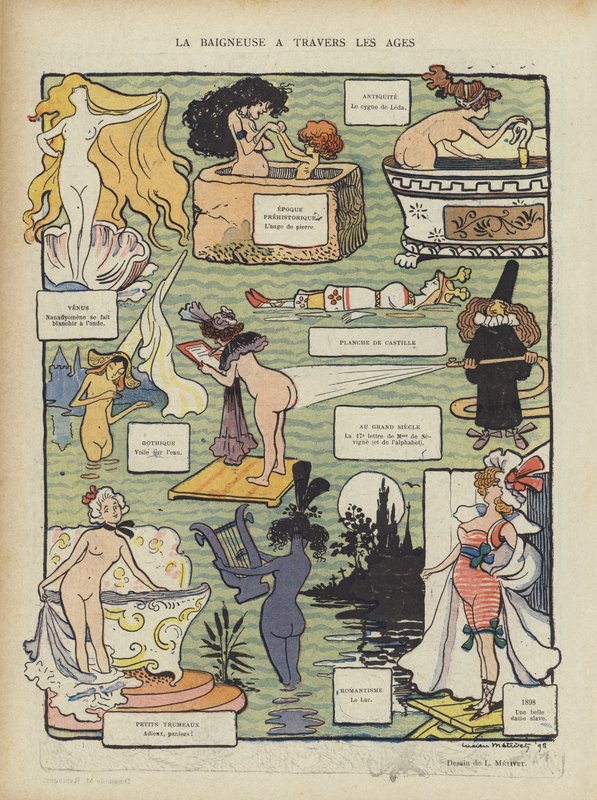 Ilustración para Le Rire de Lucien Metivet