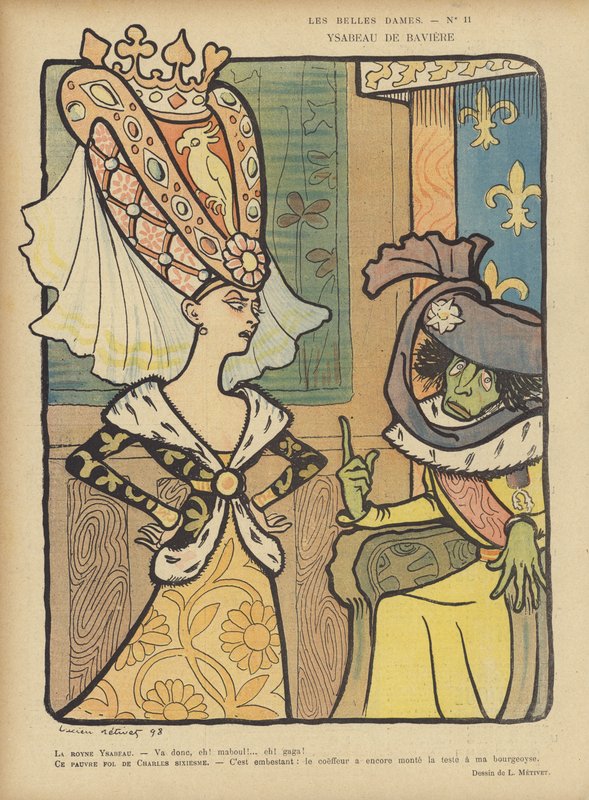 Ilustración para Le Rire de Lucien Metivet