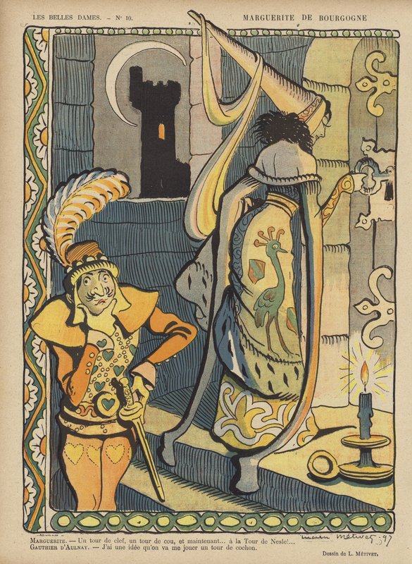 Ilustración para Le Rire de Lucien Metivet