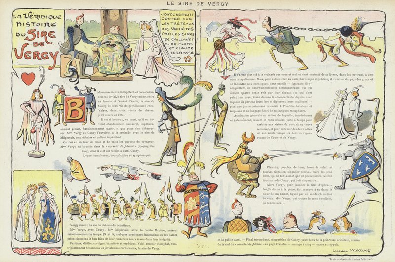 Ilustración para Le Rire de Lucien Metivet