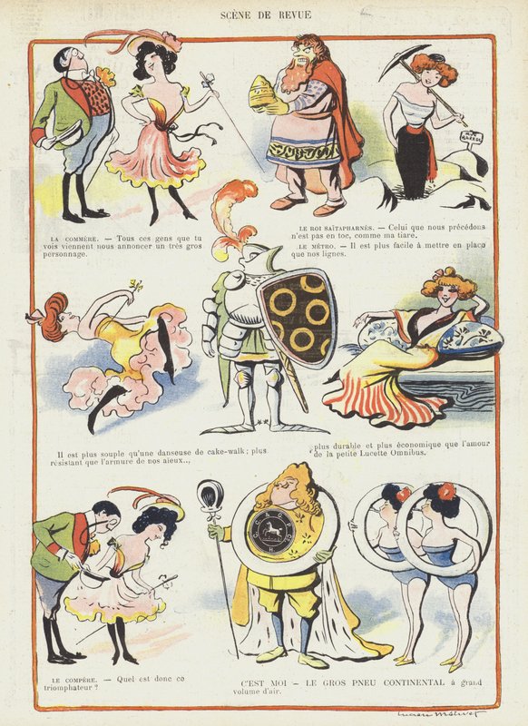 Ilustración para Le Rire de Lucien Metivet
