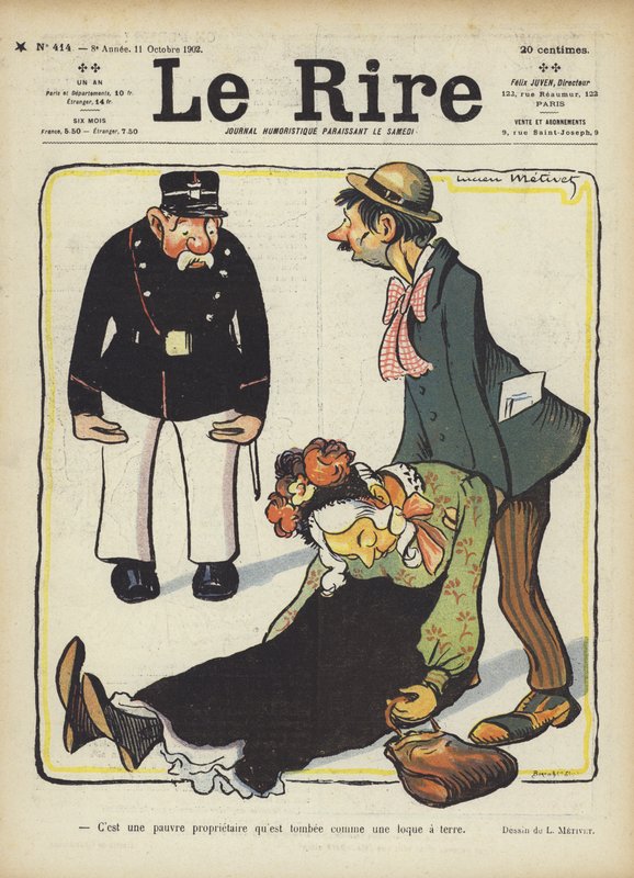 Ilustración para Le Rire de Lucien Metivet