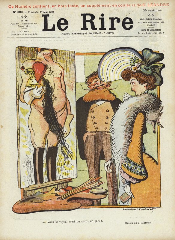 Ilustración para Le Rire de Lucien Metivet