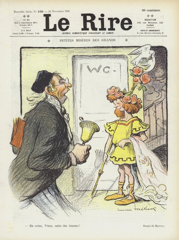 Ilustración para Le Rire de Lucien Metivet