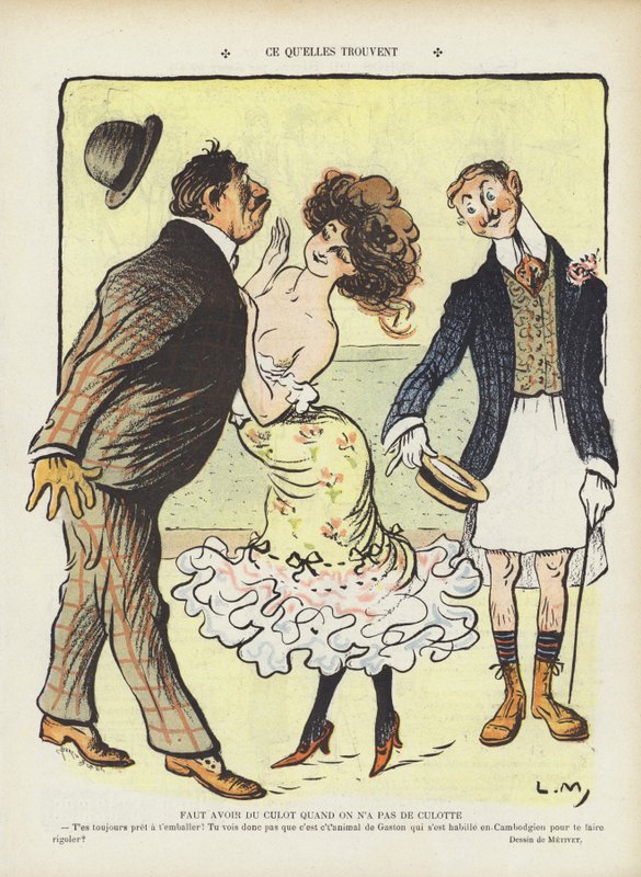 Ilustración para Le Rire de Lucien Metivet
