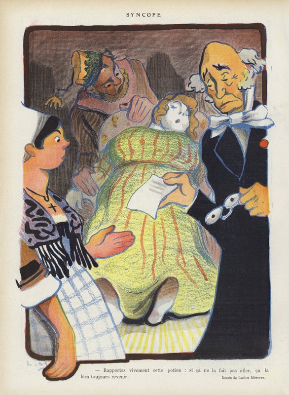 Ilustración para Le Rire de Lucien Metivet